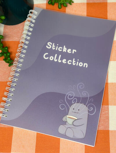 Tea Blorbo A5 Sticker Book
