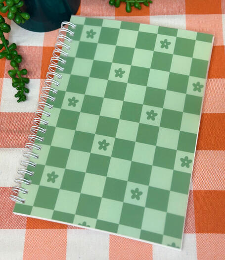 Green A5 Sticker Book